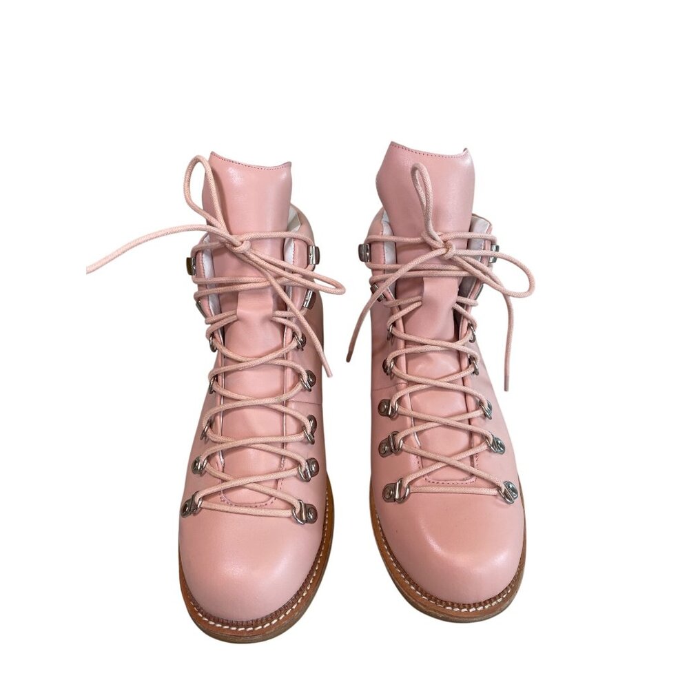 Jeffrey Campbell + Free People Cascade Canyon Leather Lace Up Hiker Boots W's 10 - Picture 13 of 17